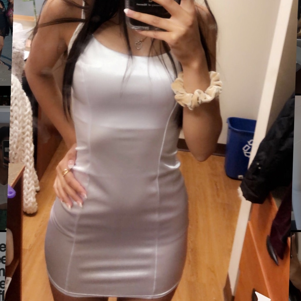 NEW Silver fashion nova dress